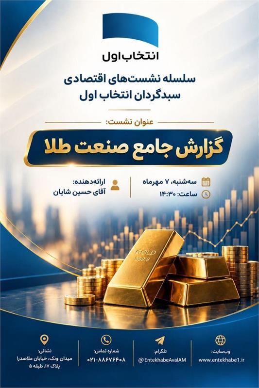 گزارش تحلیلی سبدگردان انتخاب اول بررسی بازار طلا